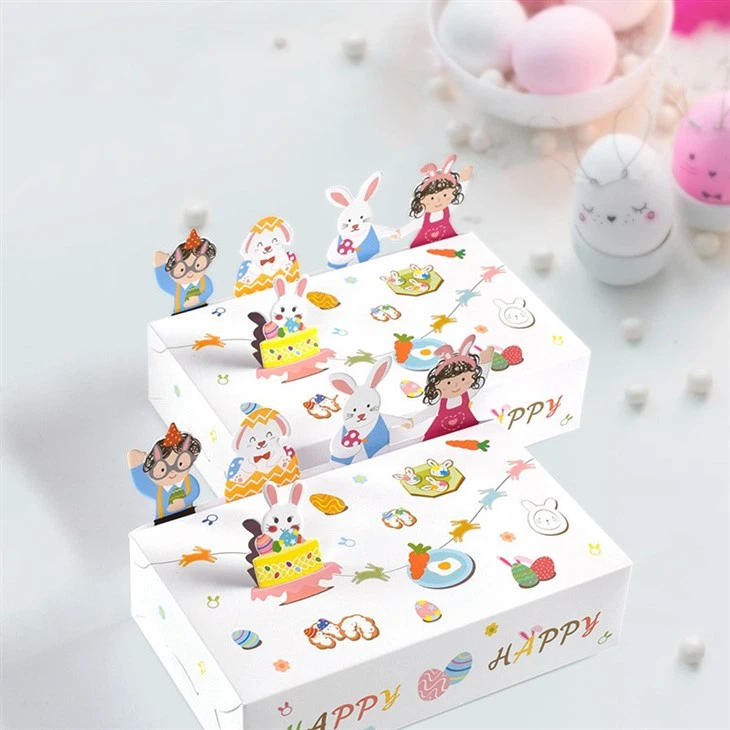 Birthday Party Gift Carton Three-dimensional Rabbit Animal